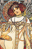 Alfons Mucha - Autumn 1900