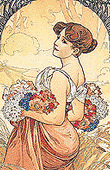 Alfons Mucha - Summer 1900