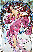 Alfons Mucha - The Arts - Dance