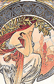 Alfons Mucha - The Arts - Poetry