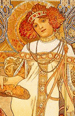 Alfons Mucha - Autumn 1900