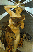 Alfons Mucha - The Four Stars - Evenstar