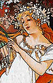 Alfons Mucha - Spring 1896